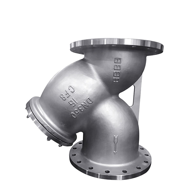 DIN flange Y-shaped filter